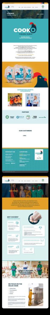 cooko website inside page