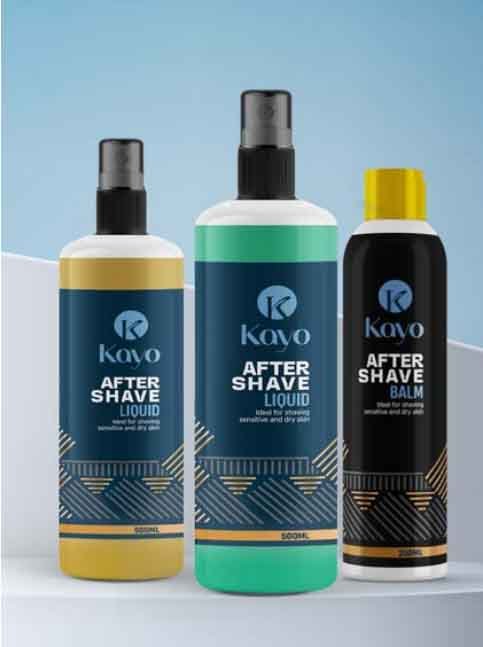 kayo after shave bottles