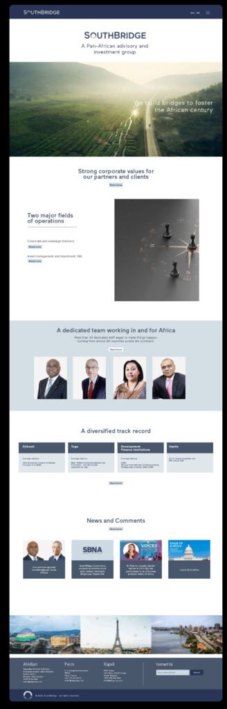 southbridge group website main page